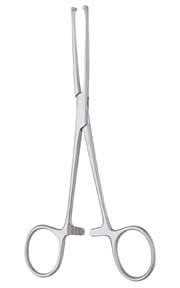 Lockwood-Allis Tissue Forceps, 4x5 Teeth, 6 1/4" (16.0 Cm)